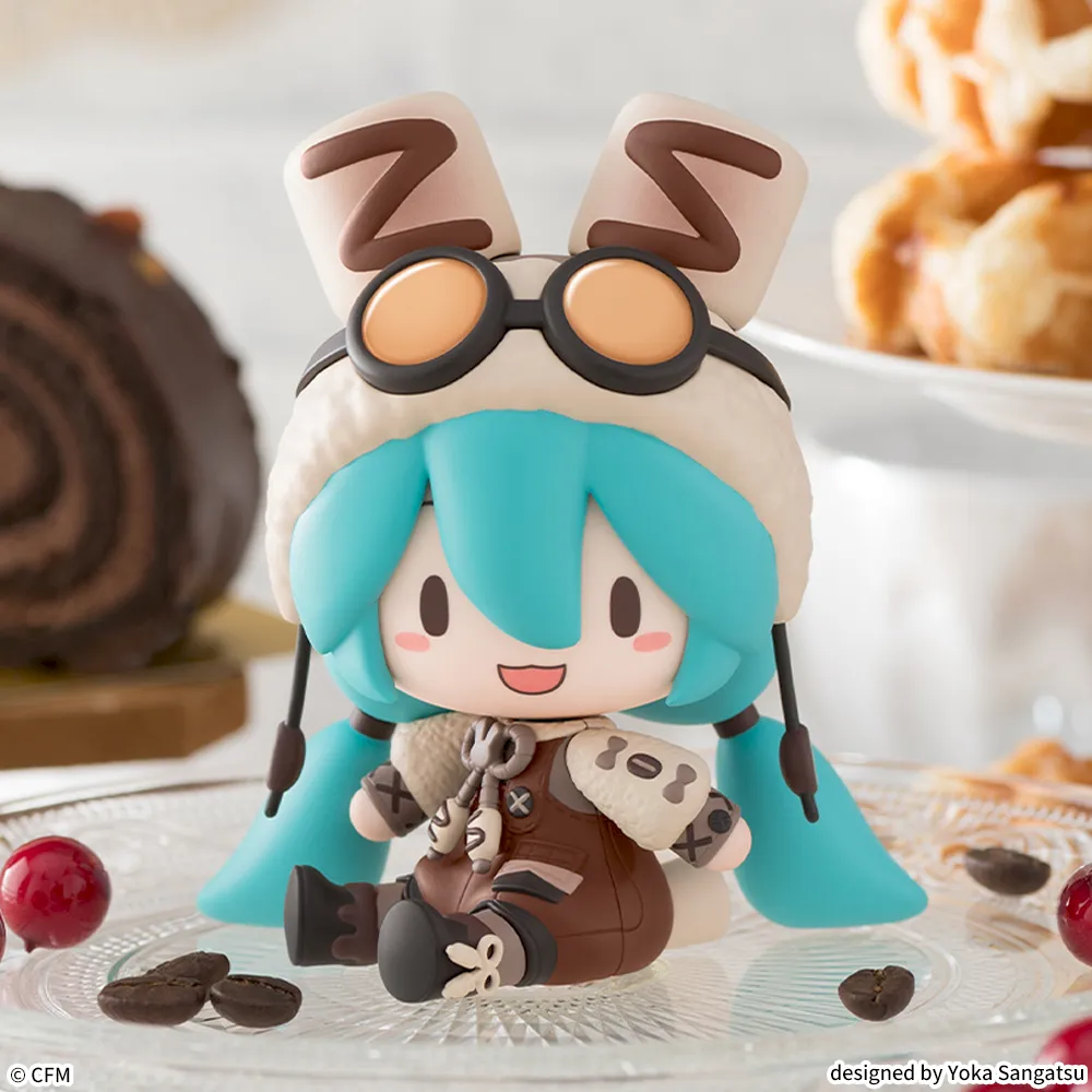 Fuwa Petit Hatsune Miku Series Chibi Figure Marshmallow Hot Cocoa