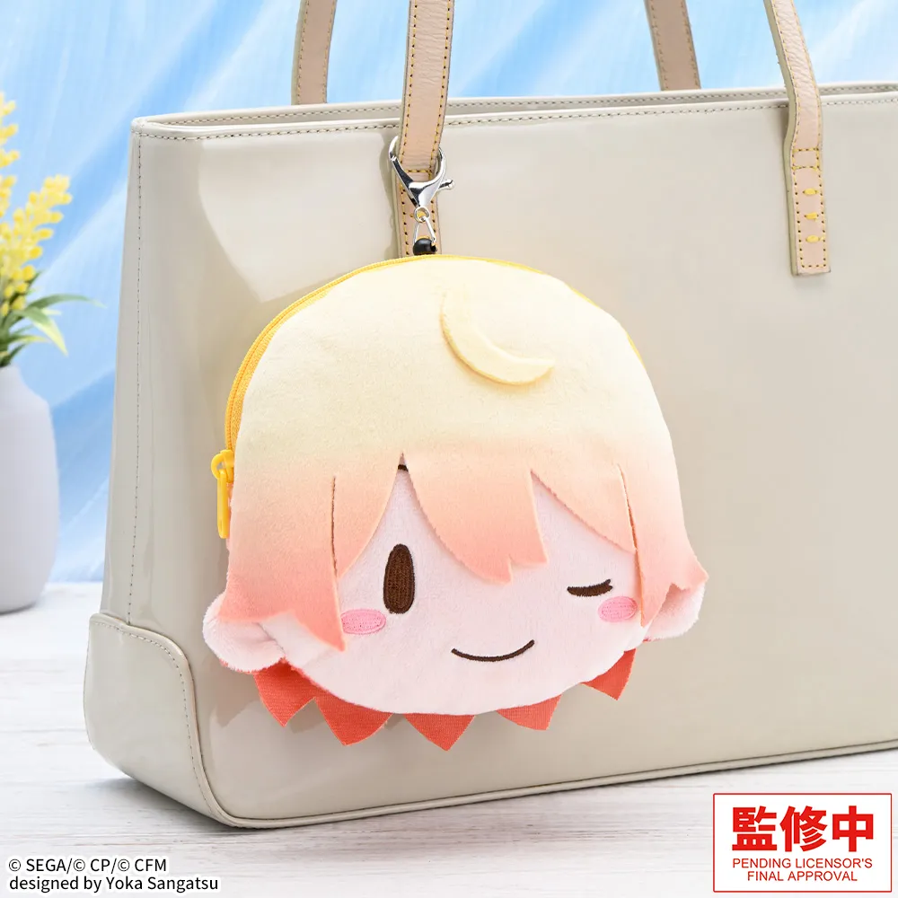 fuwa petit "HATSUNE MIKU: COLORFUL STAGE!" Face Pouch with Reel "Tsukasa Tenma"