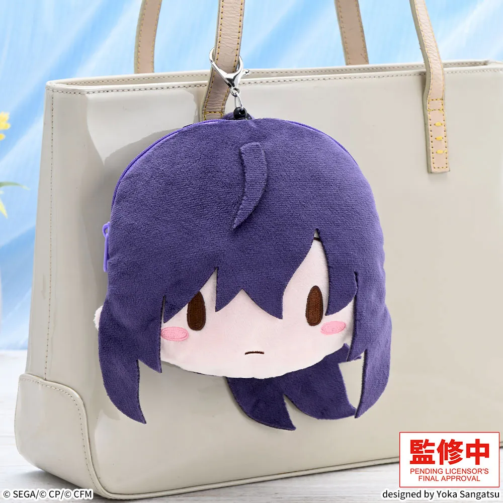 fuwa petit "HATSUNE MIKU: COLORFUL STAGE!" Face Pouch with Reel "Mafuyu Asahina"