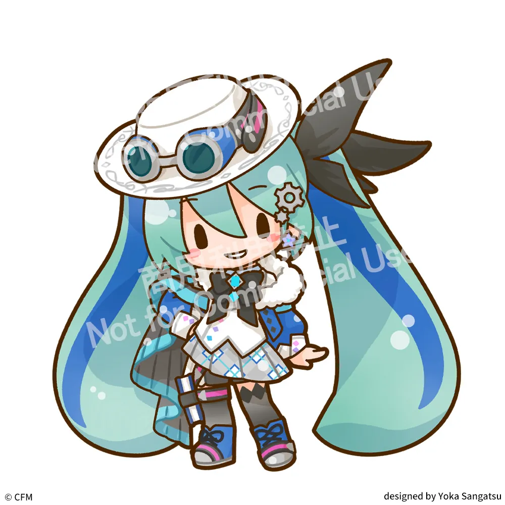 fuwa petit "Hatsune Miku MIKU WITH YOU 2025" Plush (LL)