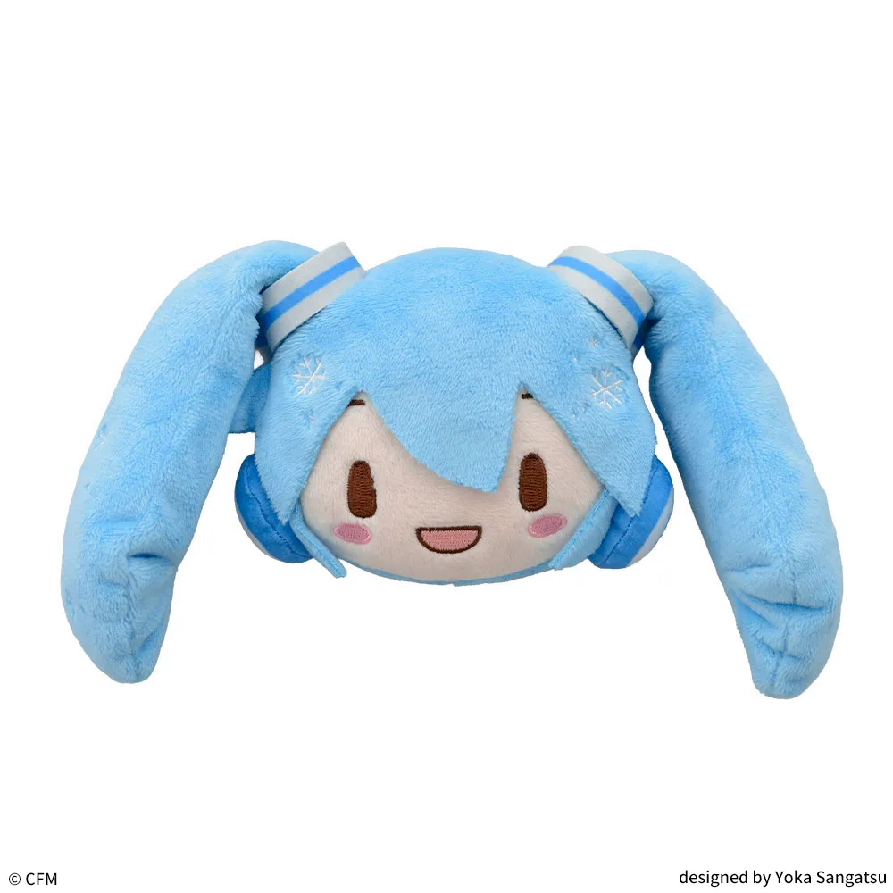 fuwa petit "Snow Miku" Face Mascot