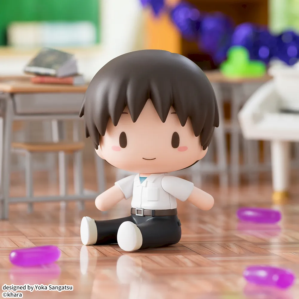fuwa petit "Evangelion: New Theatrical Edition" Chibi Figure "Shinji"