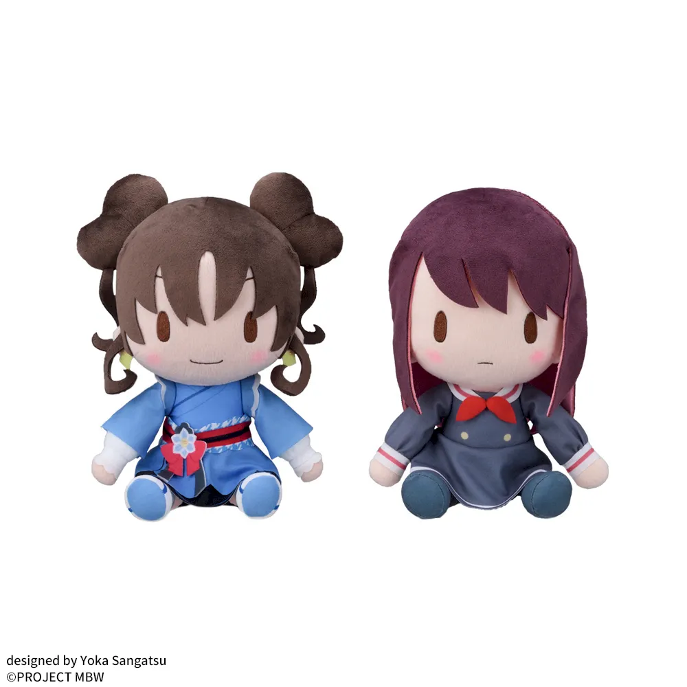 fuwa petit "MAEBASHI WITCHES" M Plush "Mai Kamiizumi & Eiko Zen"