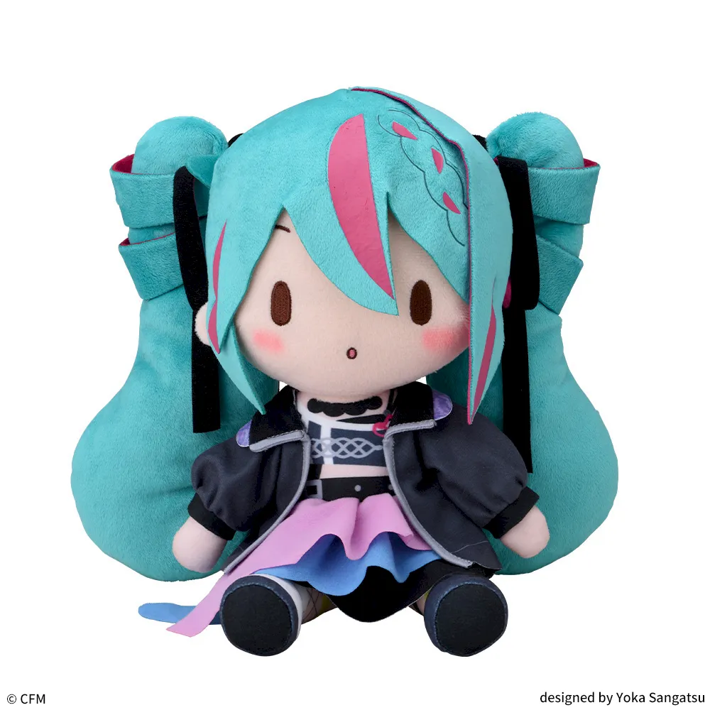 fuwa petit "Hatsune Miku Series" M Plush "Hatsune Miku" -Punk!-