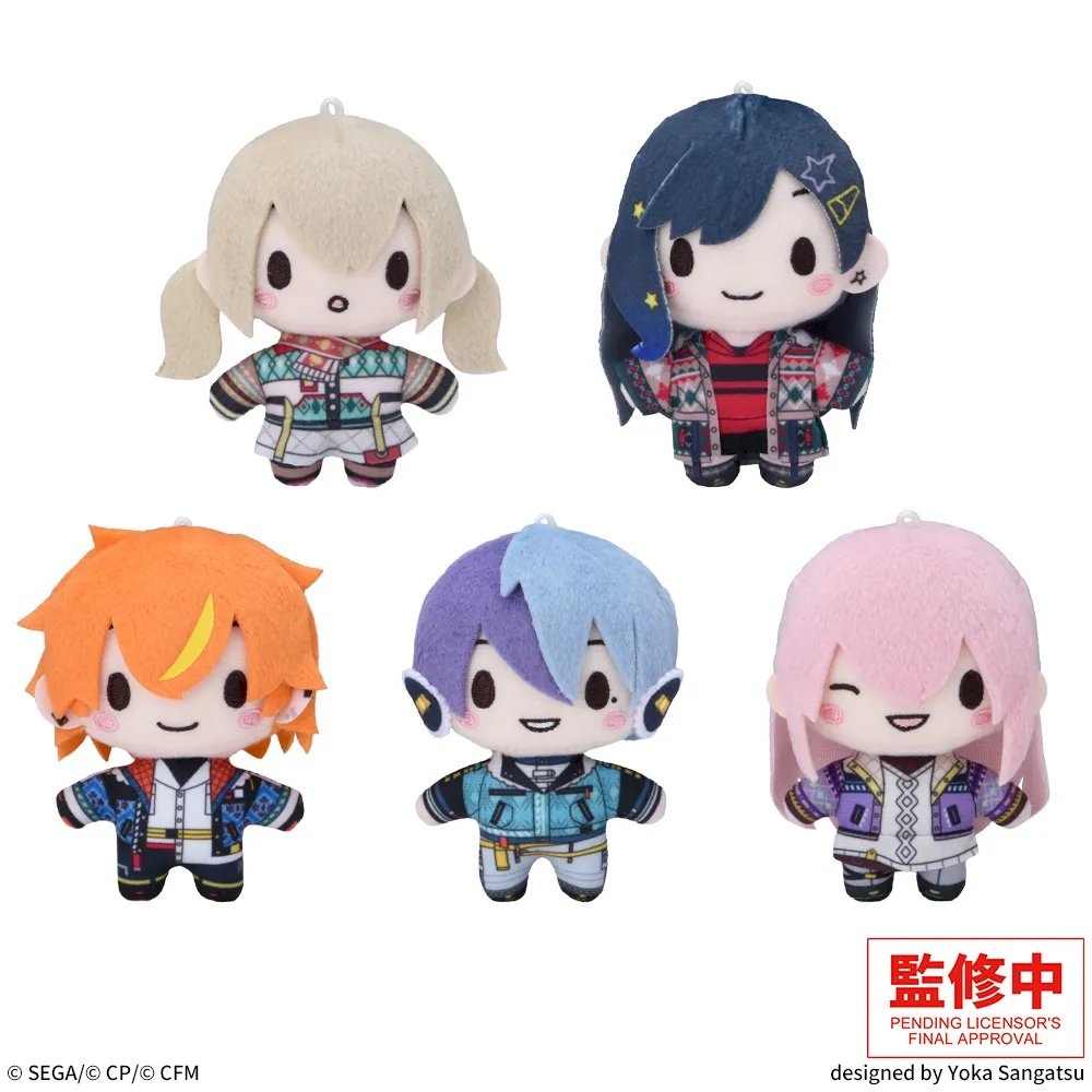 fuwa petit "HATSUNE MIKU: COLORFUL STAGE!" Mascot "Vivid BAD SQUAD - Same Dreams, Same Colors"